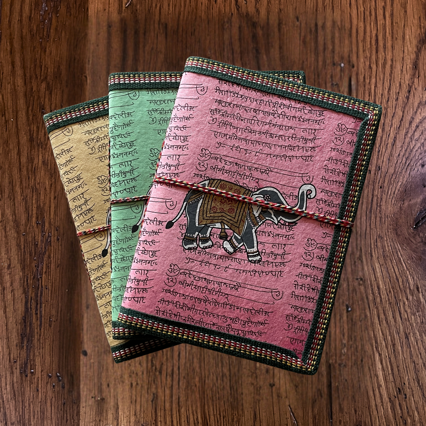 Handmade Indian Journal - In Pink