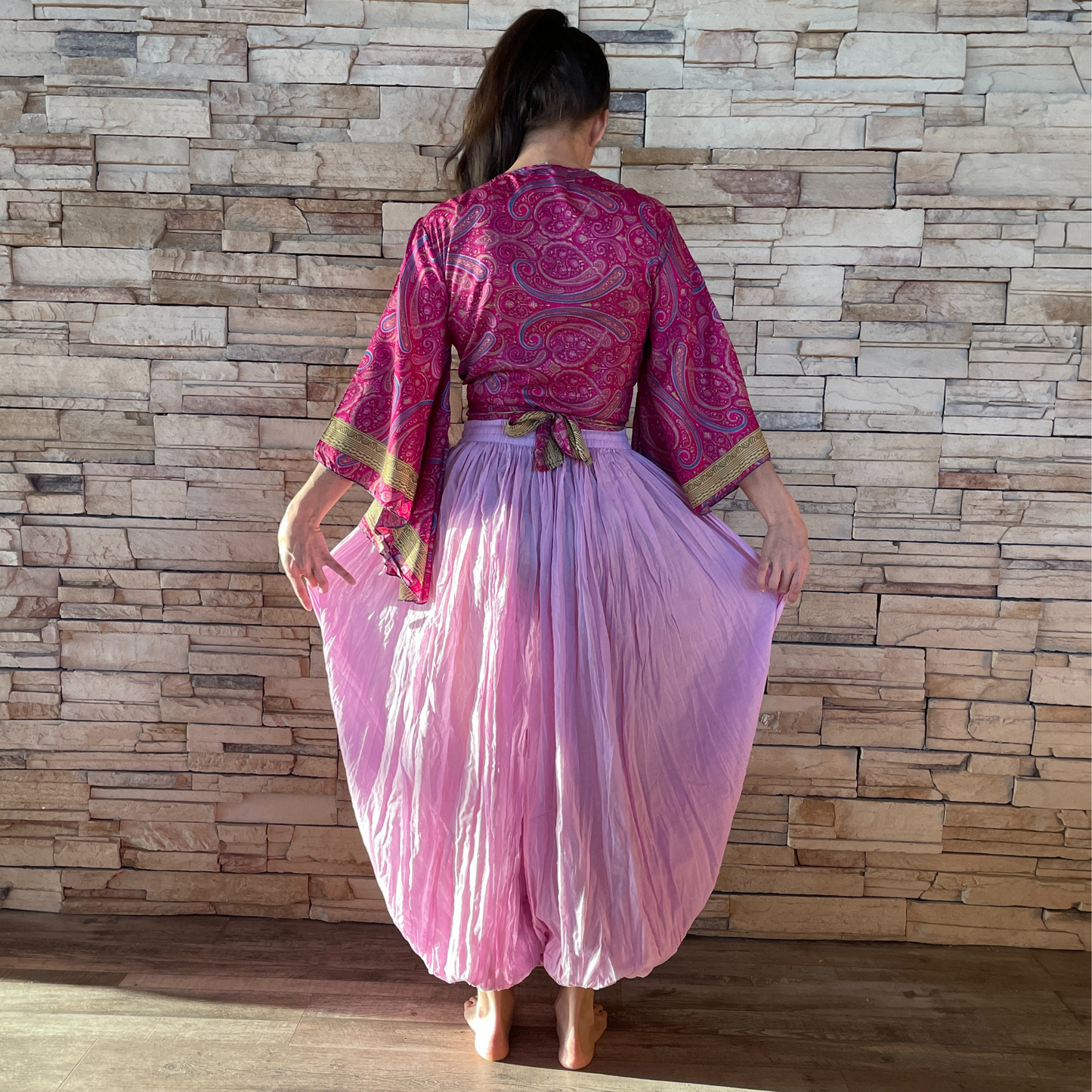 The Hürrem Pants - In Dusty Rose