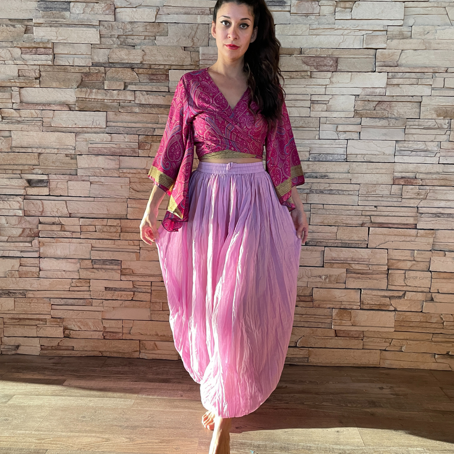 The Hürrem Pants - In Dusty Rose