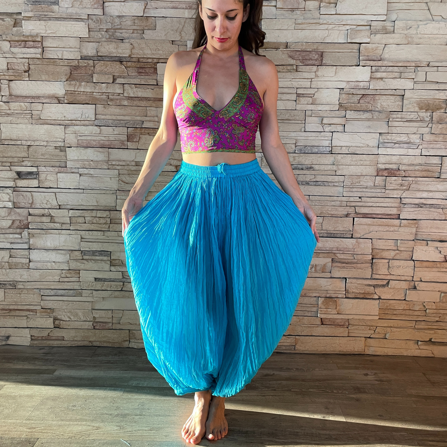 The Hürrem Pants - In Sky Blue