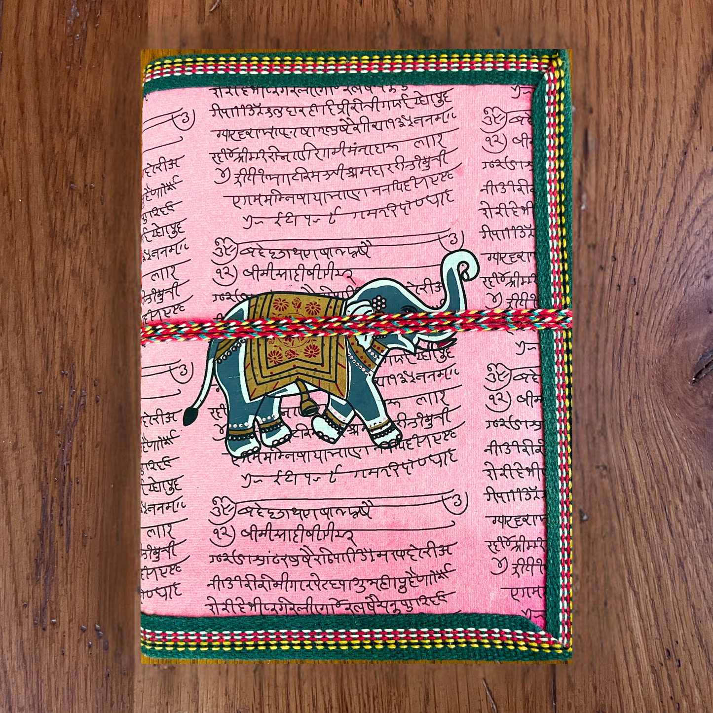 Handmade Indian Journal - In Pink